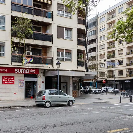 Apartamento Florit Flats - Estudio De Diseno Con Luz Natural En Ruzafa - Planta Baja *
